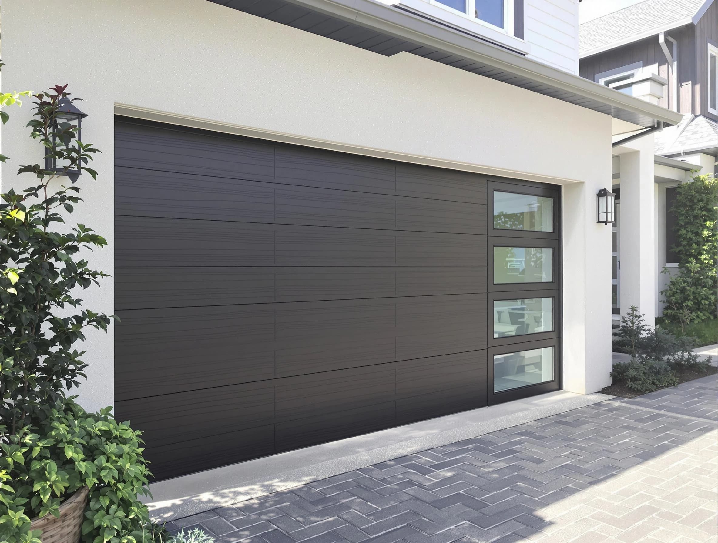 Custom garage door installation by Mahwah Garage Door Repair in Mahwah