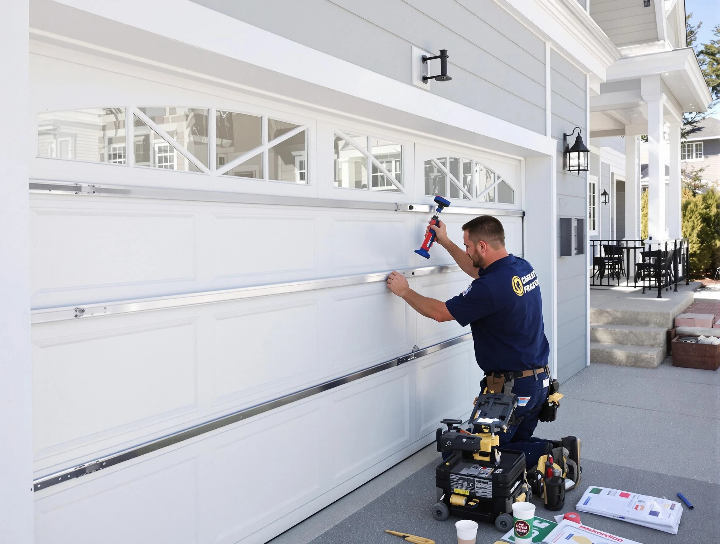 Professional garage door installation by Mahwah Garage Door Repair in Mahwah