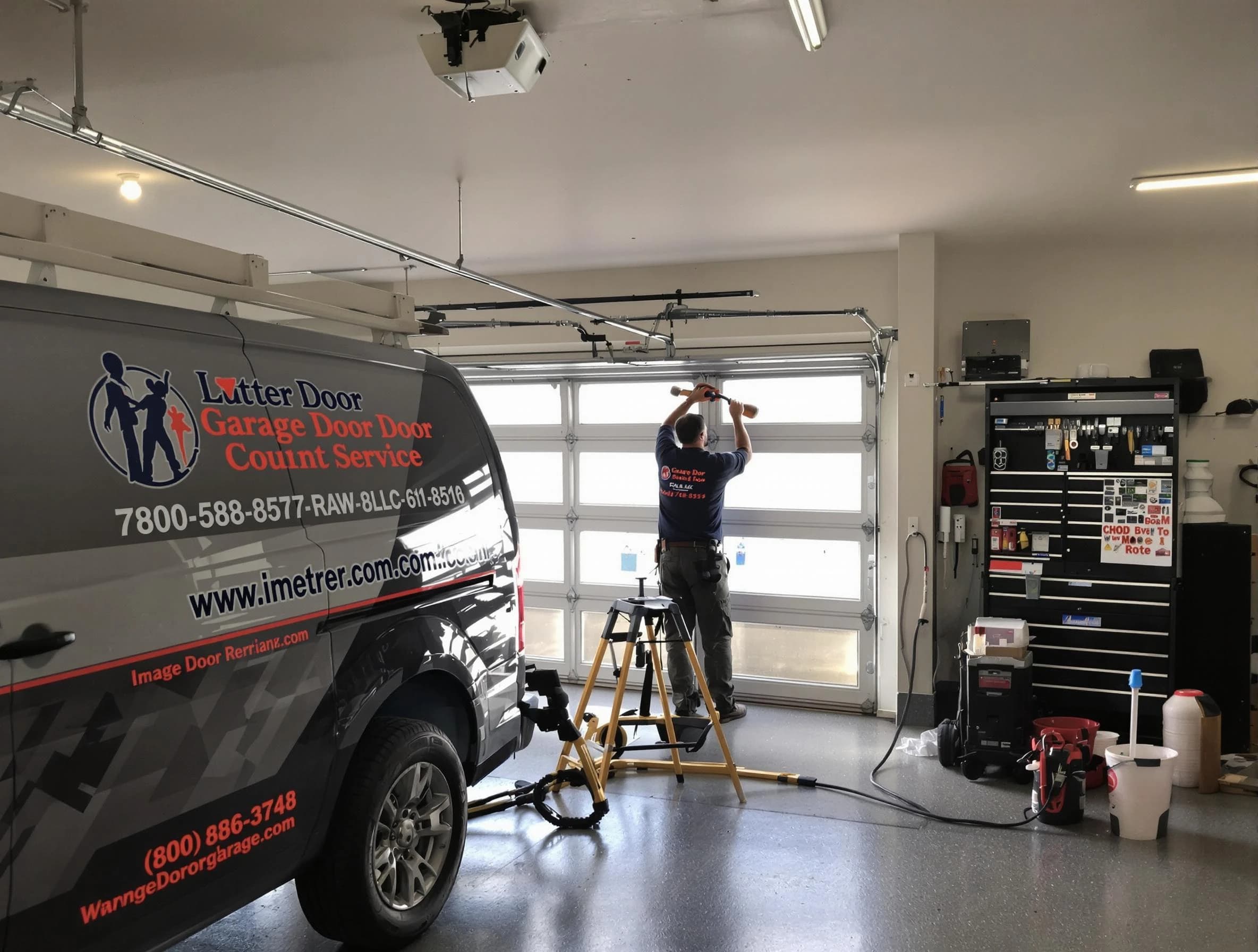 Mahwah Garage Door Repair rapid response team performing same-day repair in Mahwah