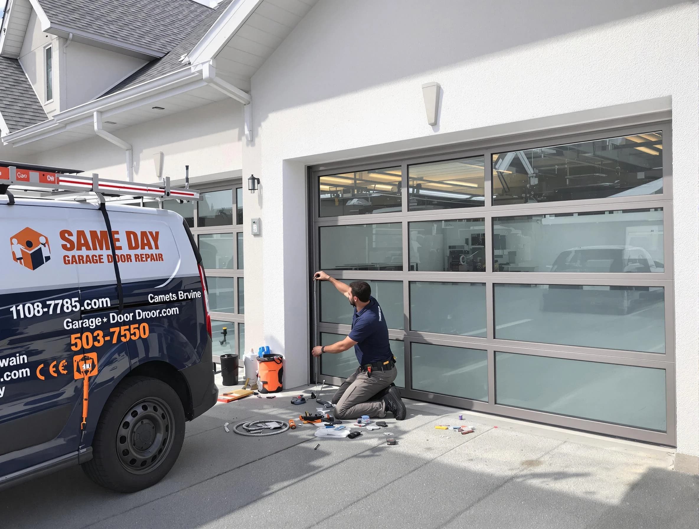 Same-day garage door repair service by Mahwah Garage Door Repair in Mahwah