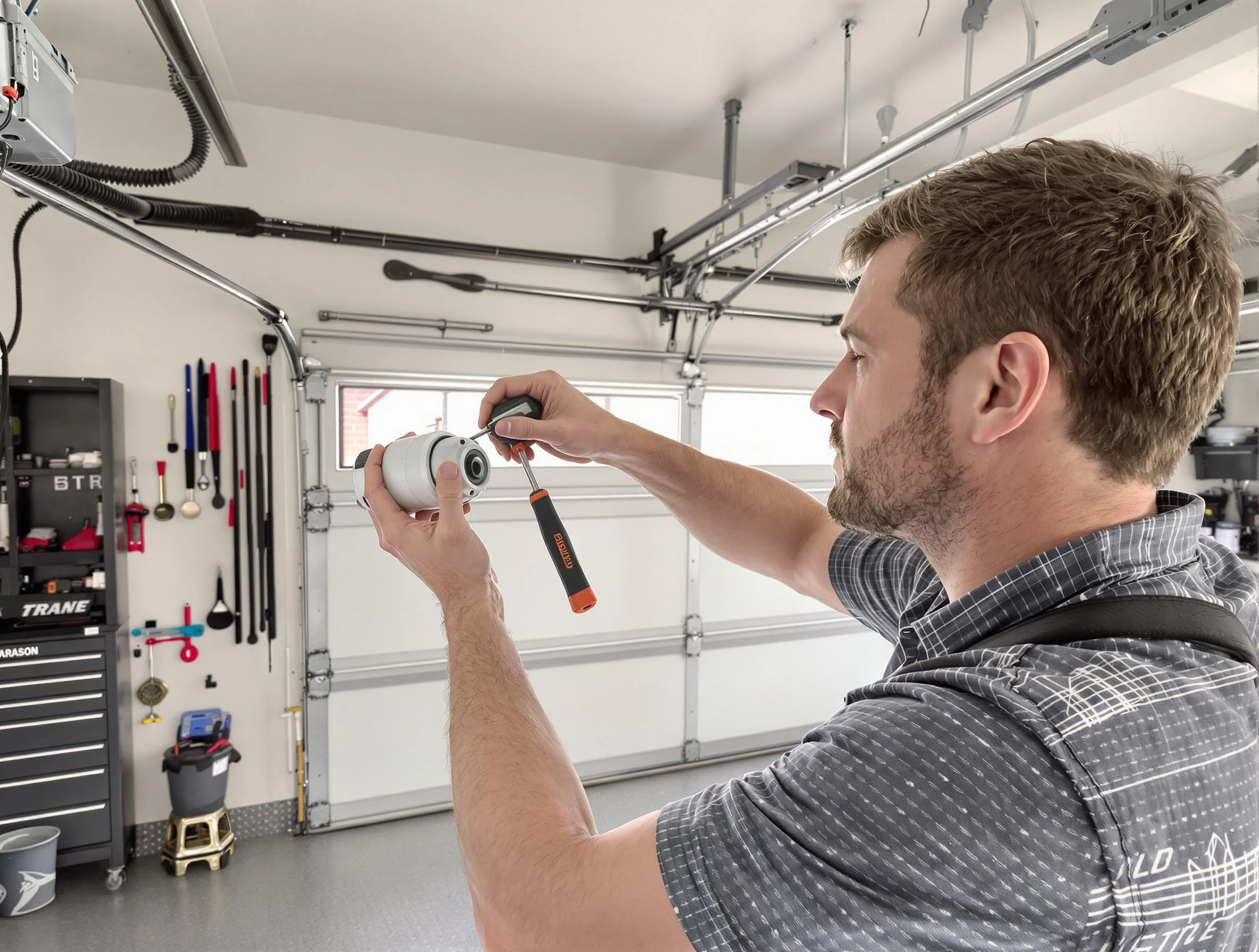 Garage door opener repair service by Mahwah Garage Door Repair in Mahwah