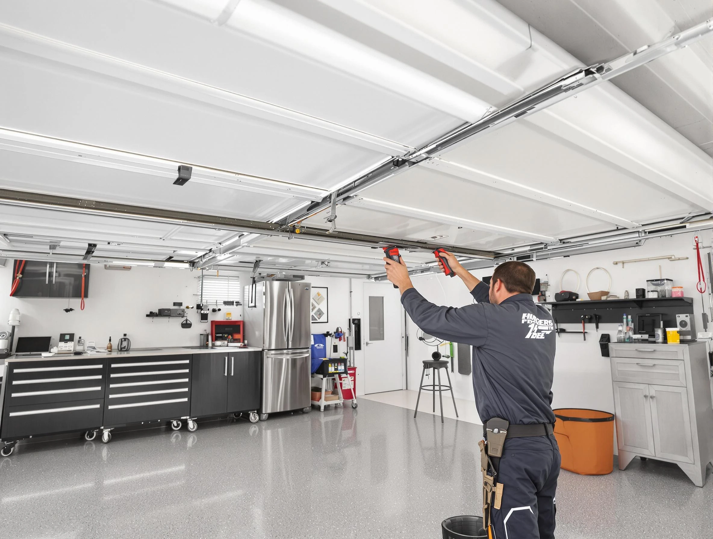 Overhead garage door repair service by Mahwah Garage Door Repair in Mahwah