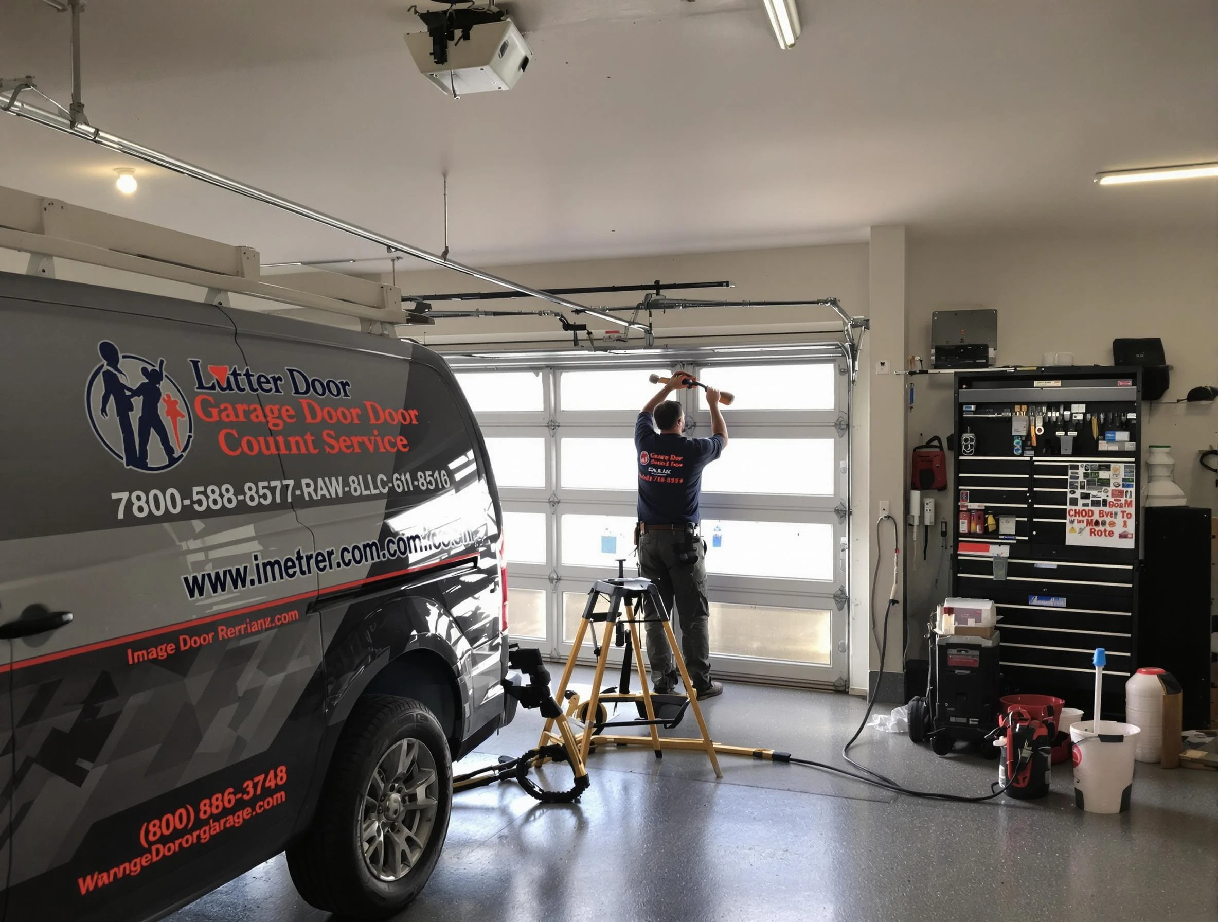 Mahwah Garage Door Repair rapid response team performing same-day repair in Mahwah