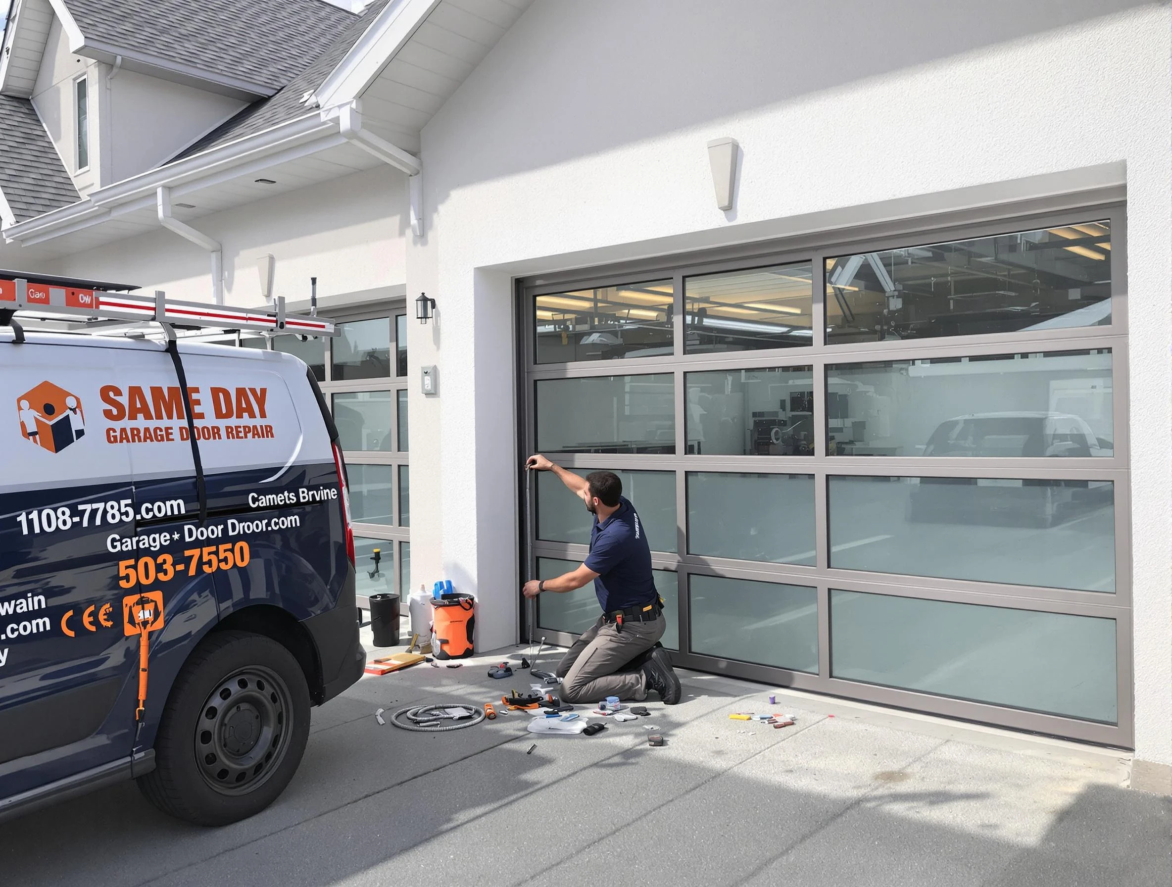 Same-day garage door repair service by Mahwah Garage Door Repair in Mahwah